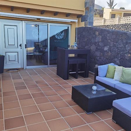Nautilus I: Casa Con Terraza Y Vistas Al Mar Lägenhet La Caleta  Exteriör bild